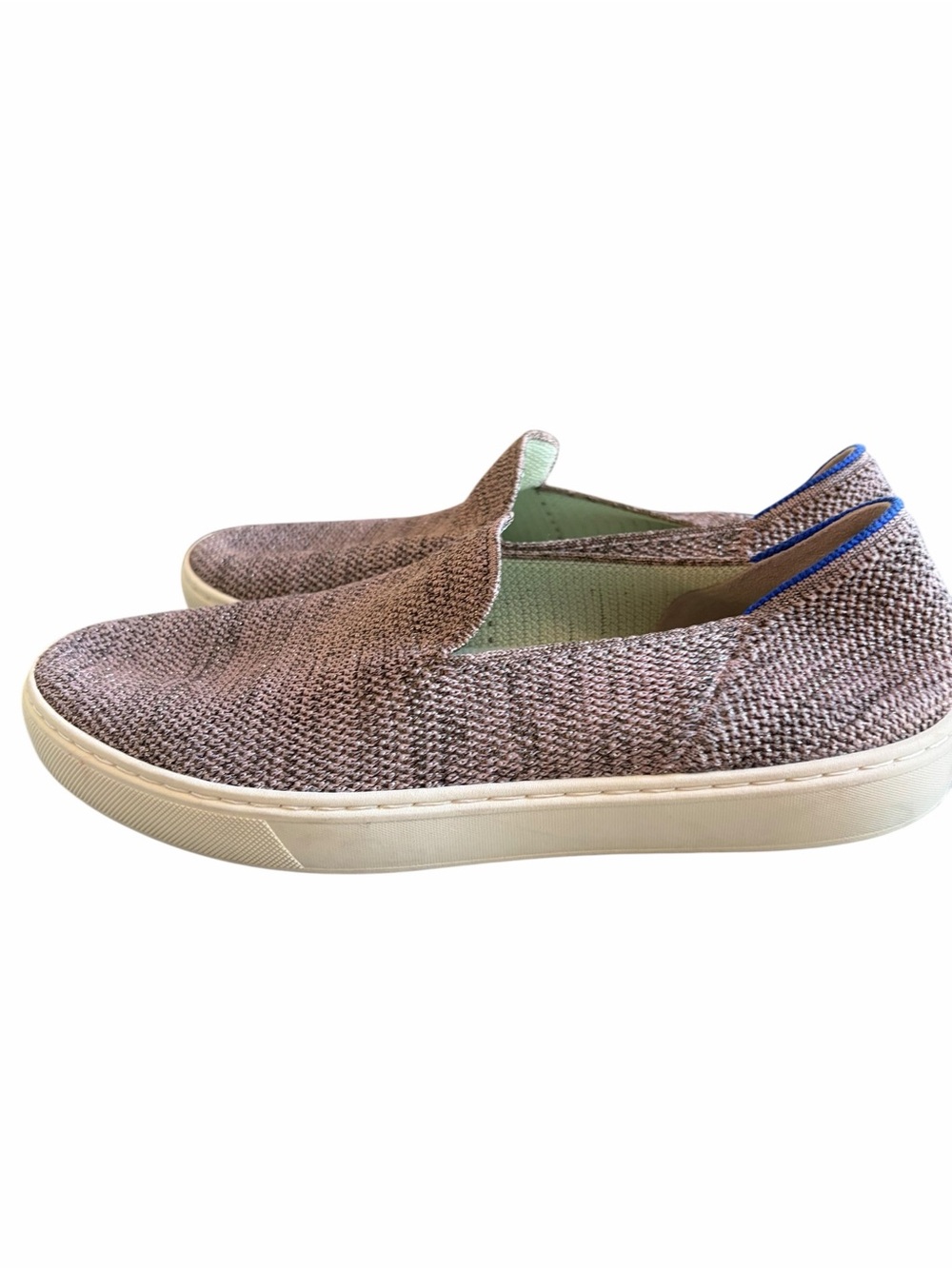 Rothys The Original Slip On Sneakers in Stardust Metallic size 8.5 - Picture 2 of 9